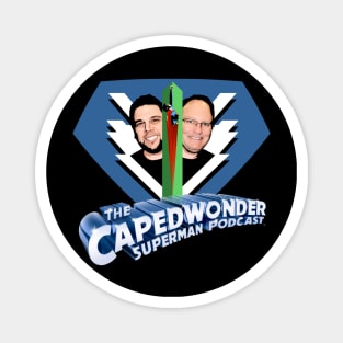 CapedWonder Podcast logo 1 Magnet